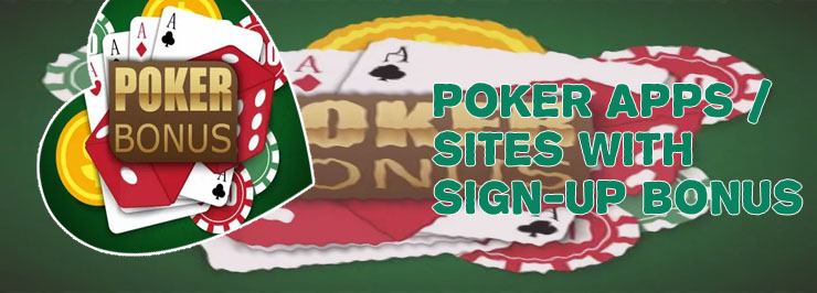 Poker apps with sign up bonus