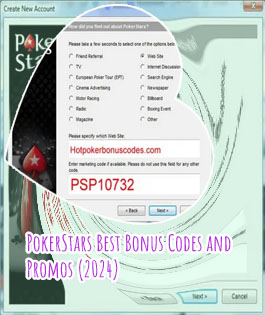 Starcodes pokerstars